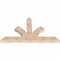 Ekena Millwork Richland Smooth Timber Gable Bracket, Douglas Fir, 60"W x 35"H x 3 1/2"D x 5 1/2"F, 14/12 Pitch GBW060X35X0406RIC00SDF - alternate 2